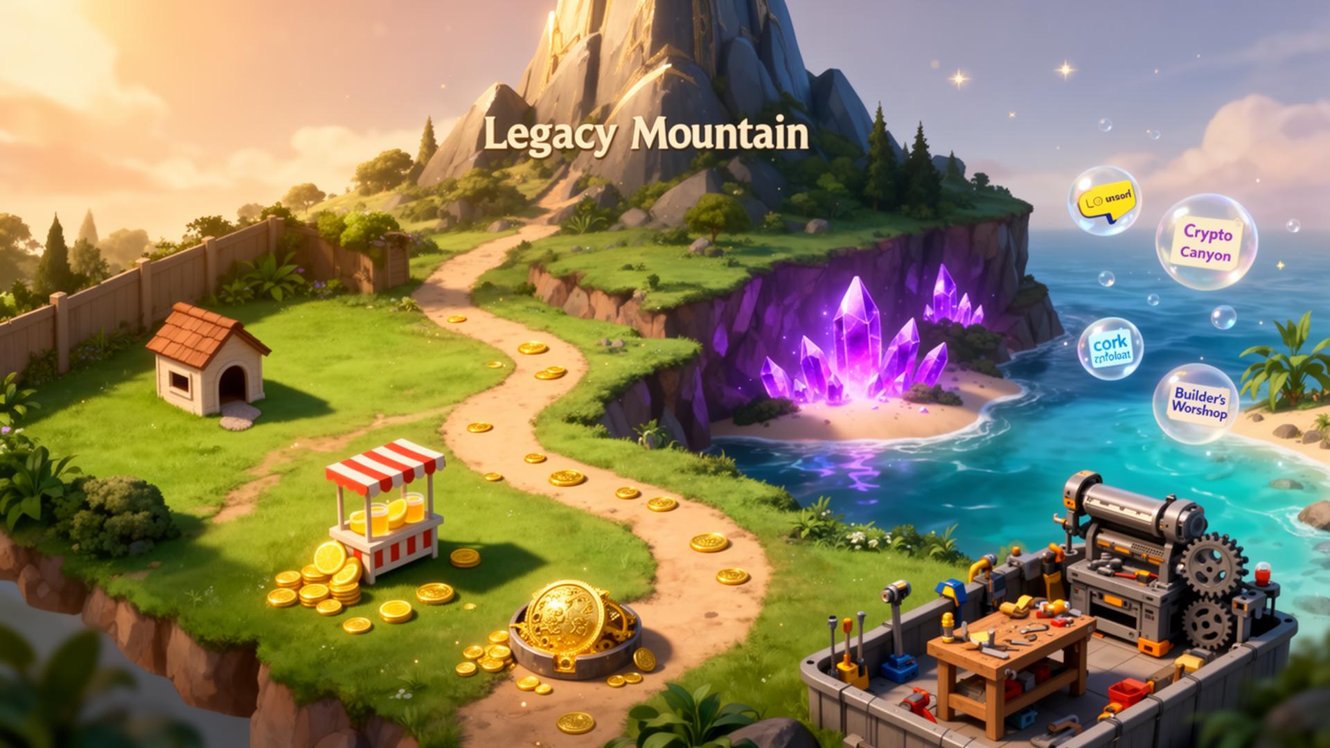 Adventure world map
